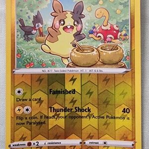 Pokemon Card with Dedenne Art